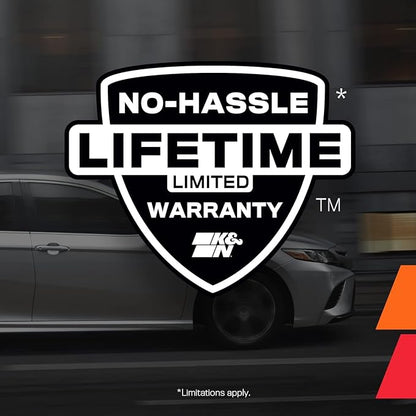 K&N High-Flow Original Lifetime Engine Air Filter: Increase Power: Premium - Image 10