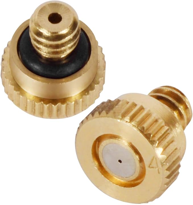 KUWAN 0.016" Orifice Thread UNC 10/24 Brass Misting Nozzles Low Pressure - Image 3