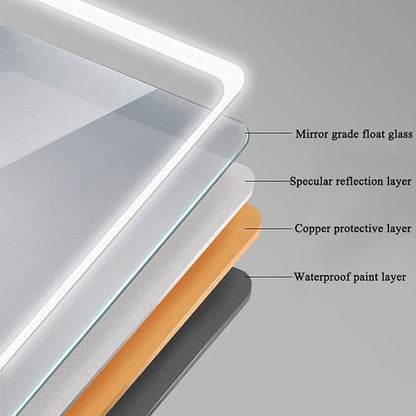 Wall Mirror Waterproof LED Bathroom Mirror Shaing Mirror anity Mirror - Image 2