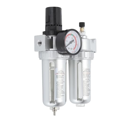 Air Filter Pressure Regulator 1/4 Inch, Compressed Air Line Filter - Image 7