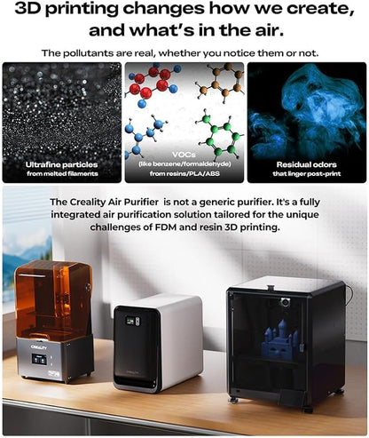 Creality Air Purifier for Resin 3D Printer, Smoke Purifier - Image 2