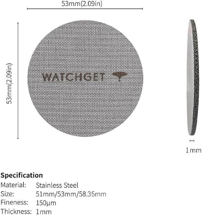 watchget 53mm Espresso Puck Screen Lower Shower Screen 1mm Thickness 150μm - Image 2