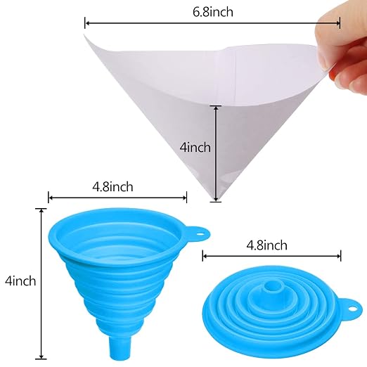 JANYUN 75 Pcs Paint Filter, Resin Filter Disposable Paint Strainers - Image 2