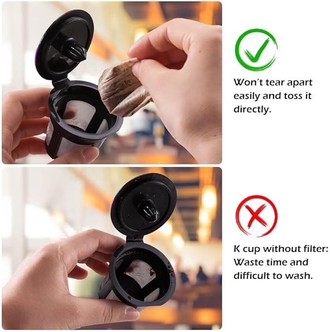 Disposable Paper Coffee Filters, Keurig K Cup Paper Filters - Image 5