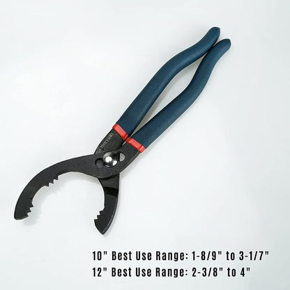 12" Oil Filter Pliers, Adjustable Oil Filter Wrench, Universal Oil Filter - Image 6
