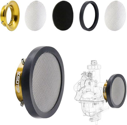 Carburetor Carb Velocity Stack 44mm Air Cleaner Filter Modified Trumpet by ZSDTRP