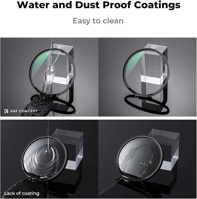 K&F CONCEPT 72mm MC UV Lens Protection Filter - Image 5