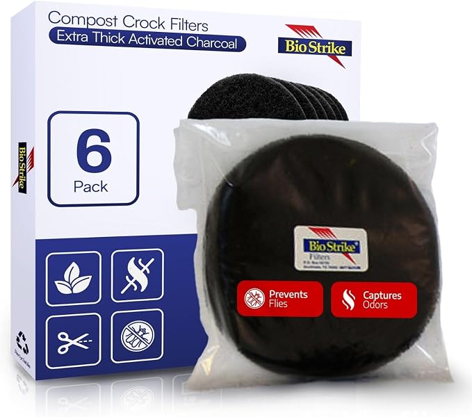 BioStrike -Activated Carbon Filter Odor Absorbers by BioStrike