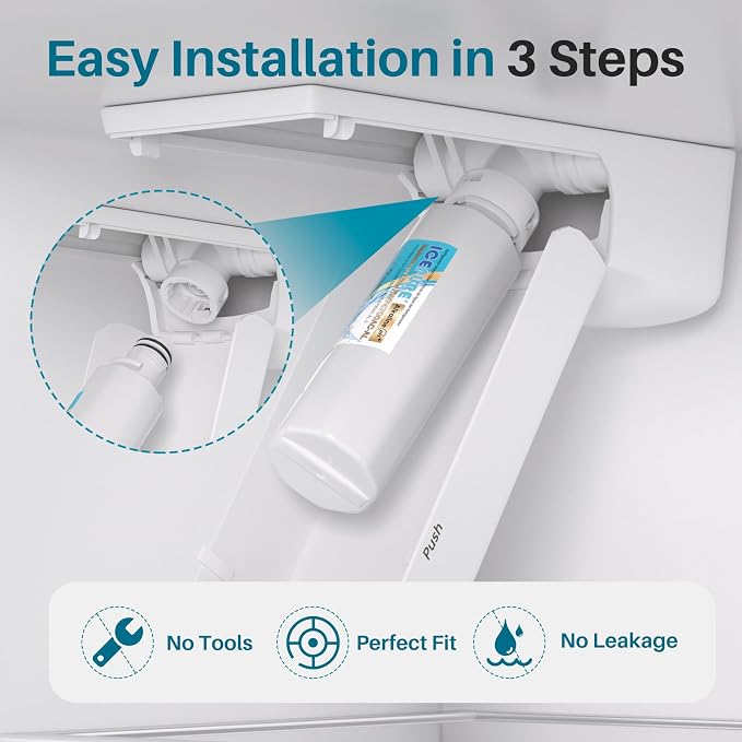 ICEPURE Alkaline LT1000PC Refrigerator Water Filter Replacement - Image 8