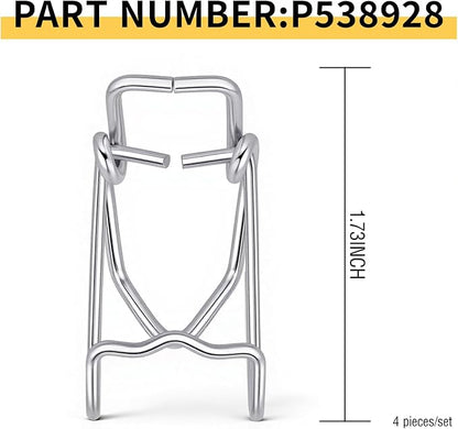 8 Pcs P538928 Air Cleaner End Cap Metal Clip Compatible - Image 2