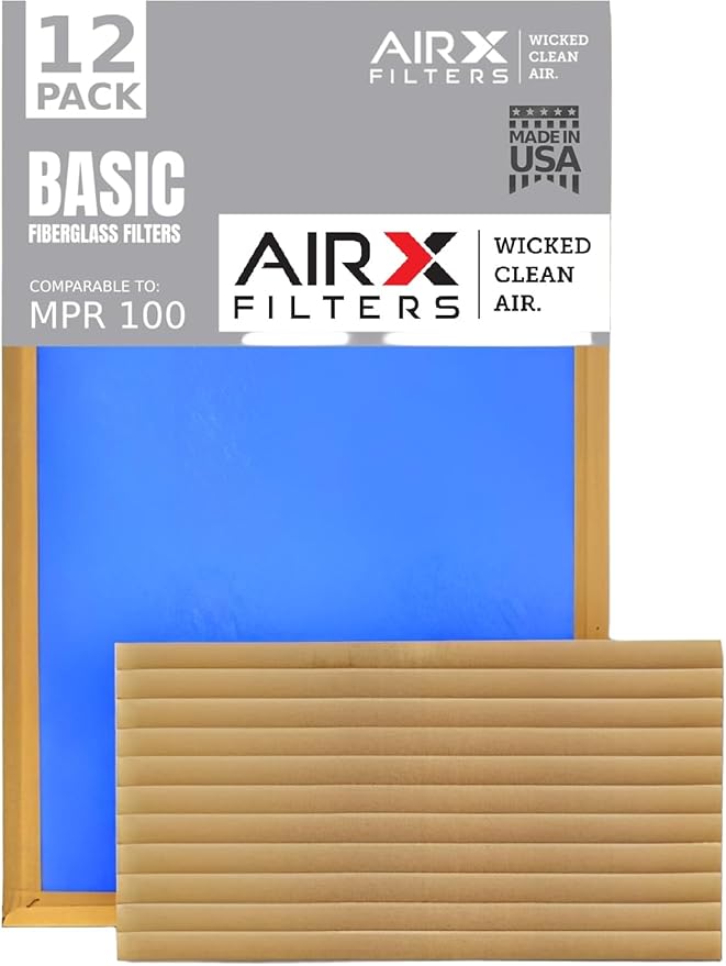 24x24x2 Air Filter Comparable to MPR 100 Basic Economy Furnace Filters - Image 6
