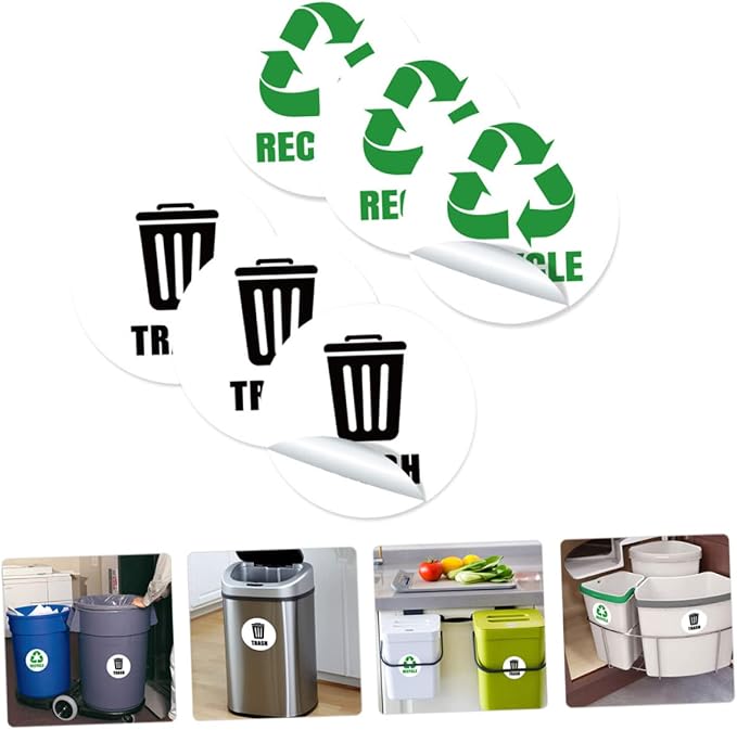 Self-Adhesive Garbage Classification Label Stickers - Image 8