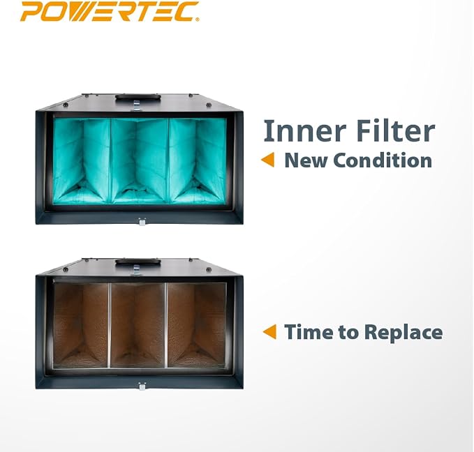 POWERTEC 1 Micron Inner Air Filters - Image 2