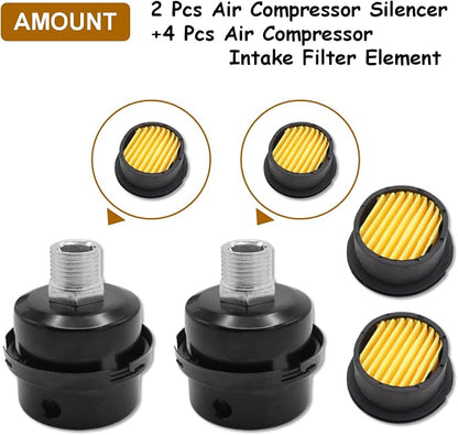 Pack of 2 Air Compressor Silencer - Image 5