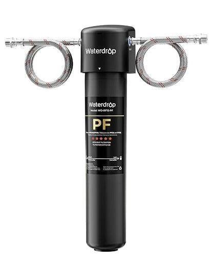 Waterdrop 15UA-PF Under Sink Water Filter, .% , 96% Chloramine by Waterdrop