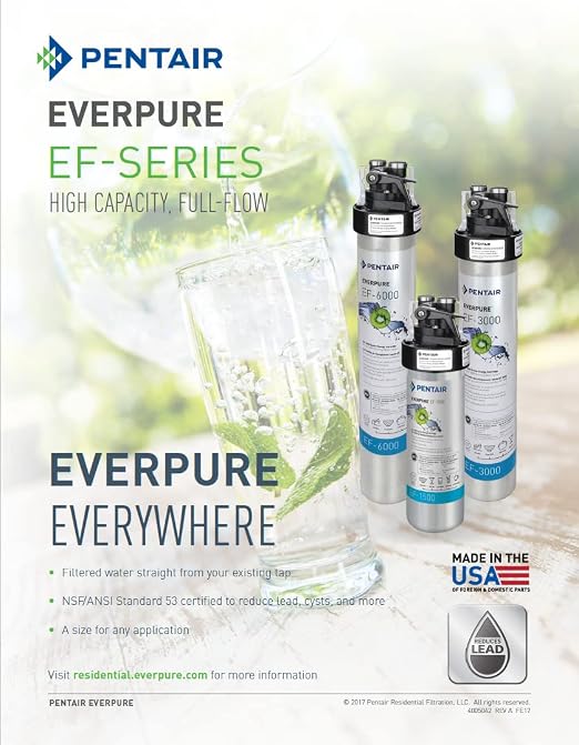 Pentair Everpure EF-1500 Quick-Change Filter Cartridge, NSF Certified to Reduce - Image 2