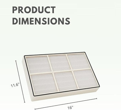 Nispira True HEPA Filter with 4 Pre-Carbon Filters Compatible with Whirlpool - Image 2
