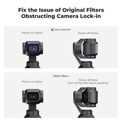 K&F CONCEPT ND, Effect Filter for DJI Osmo Pocket 3, Light Pullution Reduction - Image 6