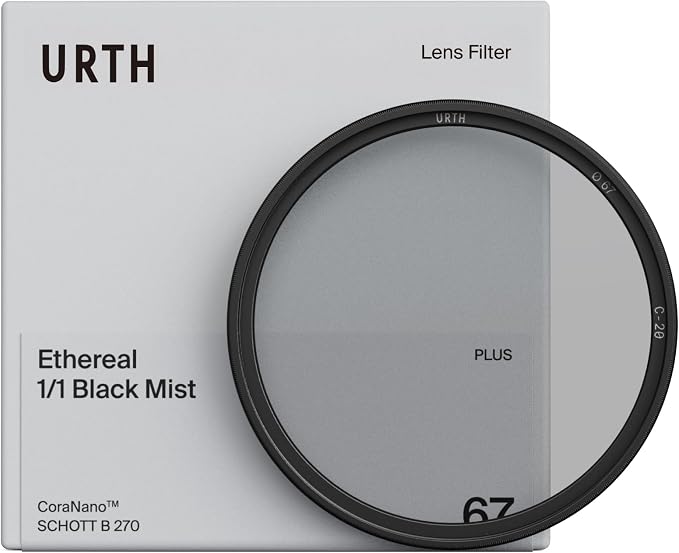 Urth 62mm Ethereal Black Mist ¹⁄₁ Diffusion Lens Filter by Urth