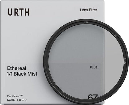Urth 67mm Ethereal Black Mist ¹⁄₁ Diffusion Lens Filter by Urth