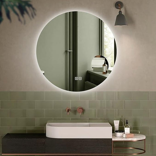 Led Mirror for Bathroom, Bathroom Mirrors for Vanity, Shatter-Proof, - Image 2