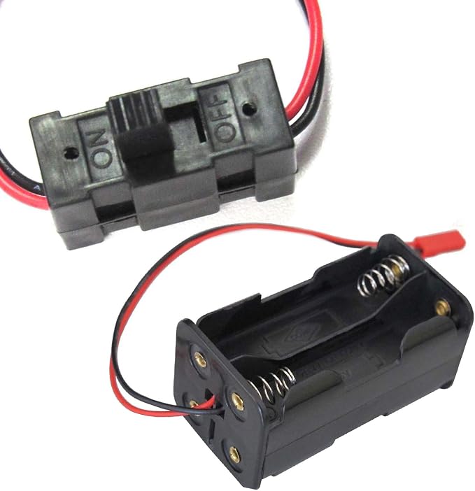 RC 1/8 Air Filter Cleaner Upgraded Parts Fit SH.28 Engine & On/Off Power Switch - Image 8