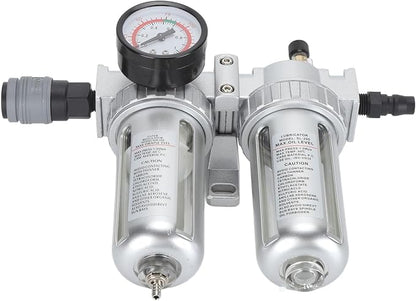 Compressed Air Line Filter, Oil Trap Separator Efficient 1/4inch Interface - Image 2