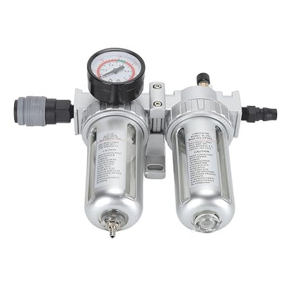 Air Filter Pressure Regulator 1/4 Inch, Compressed Air Line Filter - Image 5