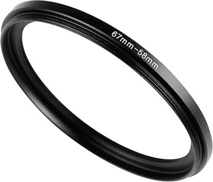 67-58mm Metal Step-Up/Down Ring Adapter Compatible by Unknown