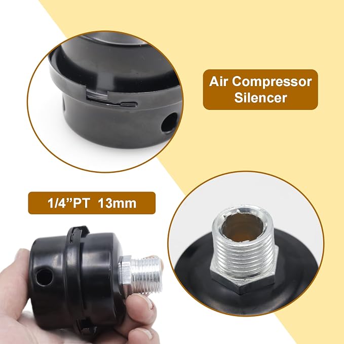Pack of 2 Air Compressor Silencer - Image 2