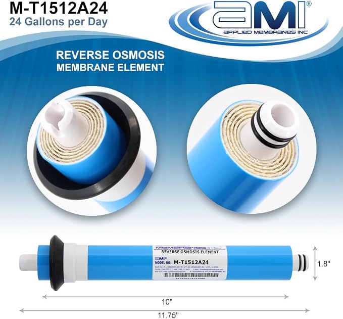 APPLIED MEMBRANES INC. 24 GPD Reverse Osmosis Membrane | RO Membrane Water - Image 2