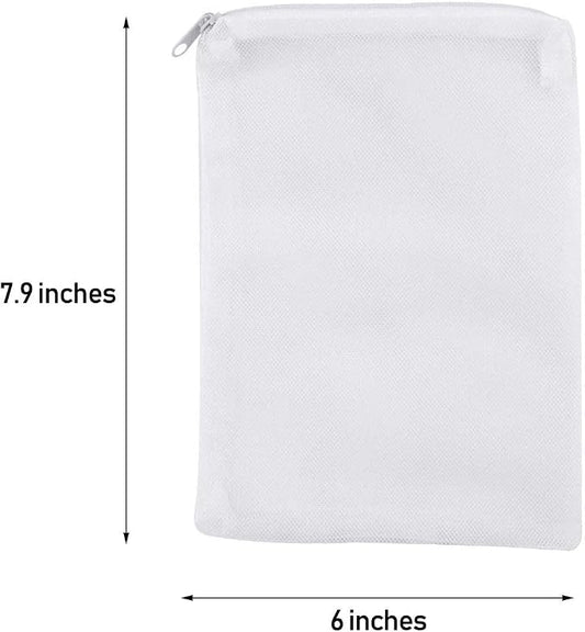 10 Pieces Aquarium Filter Bags Fish Tank Media Mesh Filter Bags Net Bag - Image 2