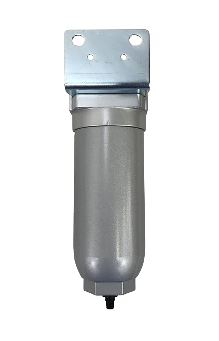 1/2" NPT Industrial Particulate Filter, Removes Water, Debris from Compressed - Image 3