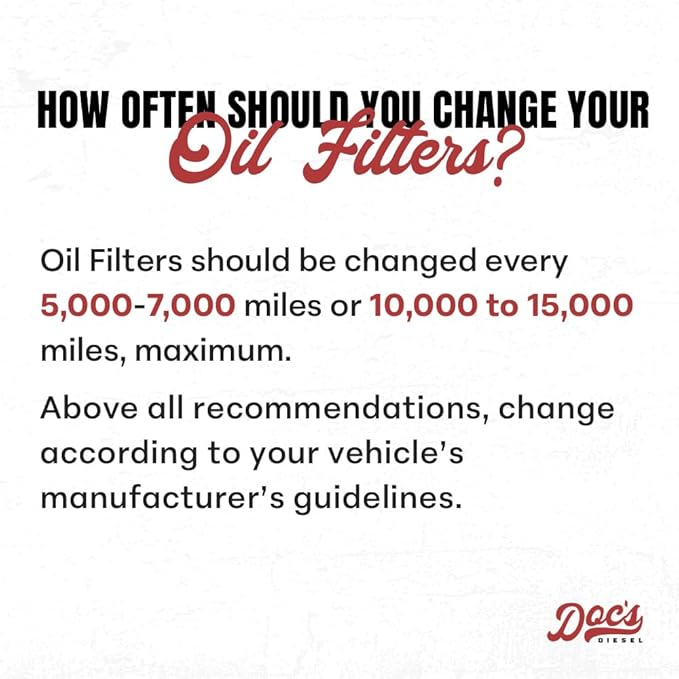 Doc's Diesel Oil Filter D5526 | Compatible - Image 5