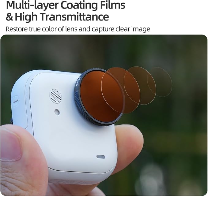 ND8/PL Filter Compatible with Insta360 GO Ultra Camera ND Lens Filter - Image 5