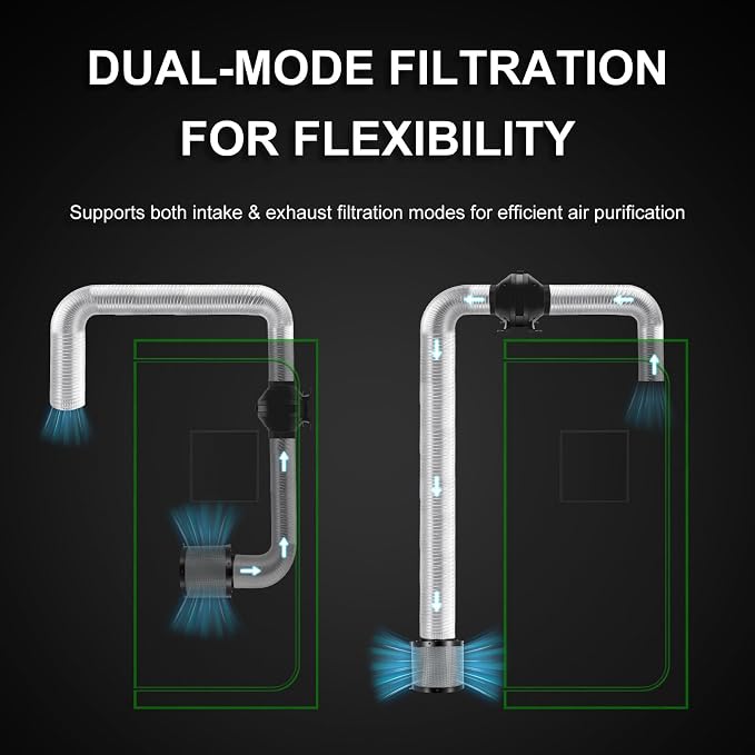 MELONFARM 4 inch Air Carbon Filter Smelliness Control - Image 6