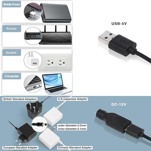 Quiet 120mm USB 5V/12V DC Fan - Image 5