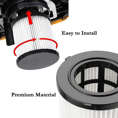 2 Pack DCV5801H Wet/Dry Vacuum HEPA Replacement Filter Compatible - Image 5