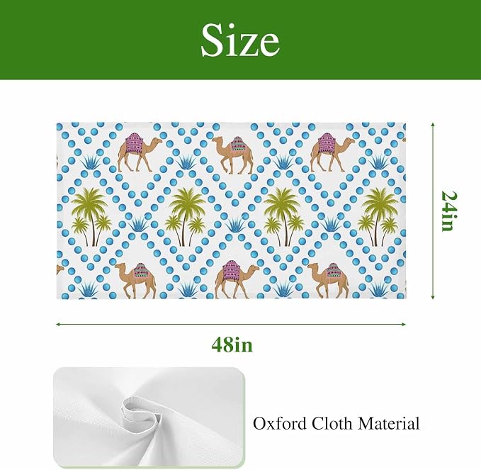 4 Pack Fluorescent Light Cover, Camels Palm Trees Light Covers - Image 9