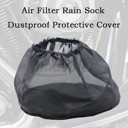 2 Pcs Motorcycle Waterproof Air Filter Rain Sock Dustproof Protective Cover Air - Image 2