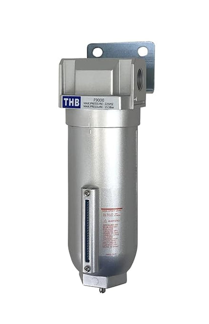 3/4" NPT Industrial Particulate Filter, Removes Water, Debris from Compressed by Unknown