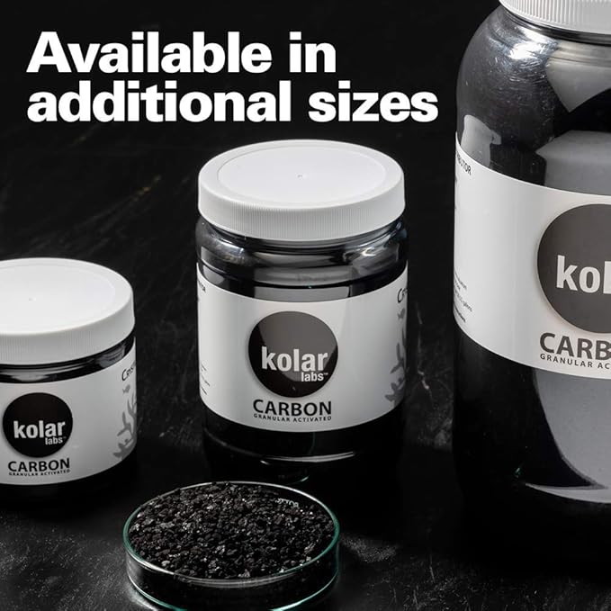 Kolar Labs Crystal Cal Activated Carbon – Large Jar, Activated Charcoal - Image 5