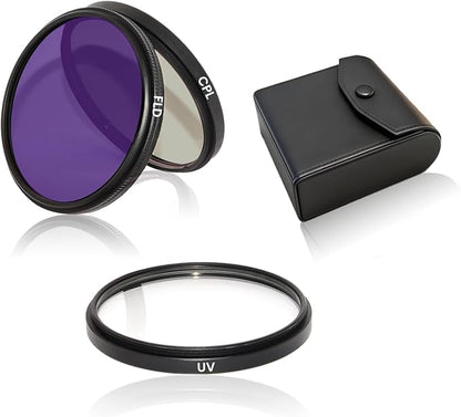 37mm Multi-Coated Lens Filter Kit by WOKYO