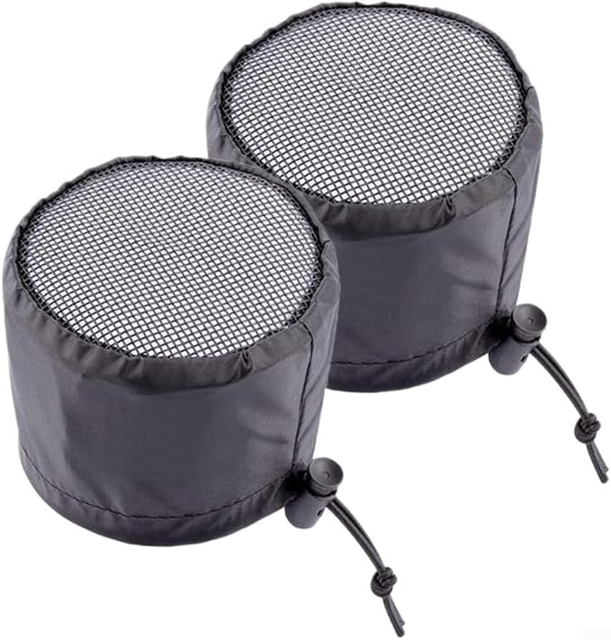 FABULETTA 2Pcs Grow Tent Vent Cover Set 4in 6in 8in Waterproof Oxford Cloth by Fabuletta