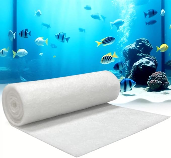 Aquarium Filter Floss 24"x36"x0.13" Filter Floss by GourragePro