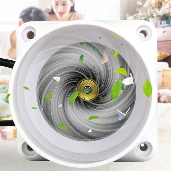Inline Extractor Duct Fan with Speed Controller 3 inch/75mm Air Diffuser - Image 8