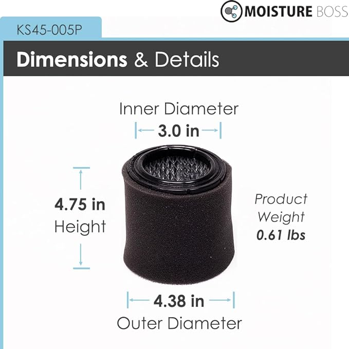 Air Compressor and Vacuum Pump Intake Filter - Image 3