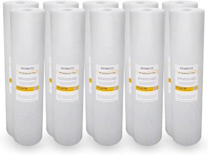 Max Water 5 Micron 20 x 4.5 Sediment Filter 20 inch Whole House BB Water - Image 2