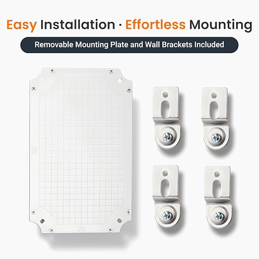 QILIPSU Waterproof Junction Box IP67 Outdoor Plastic Electrical Project - Image 8
