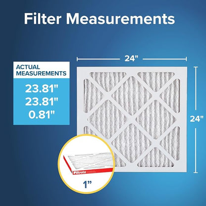 Filtrete 24x24x1, AC Furnace Air Filter MPR 1 MERV 11, Allergen Defense - Image 2